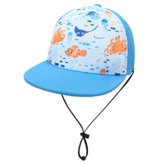 Children's Outdoor UV Protection Sun Hat Seaside Beach Hat Quick Drying Cap