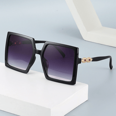Oversized Square Sunglasses Gradient UV400 Sun Shades