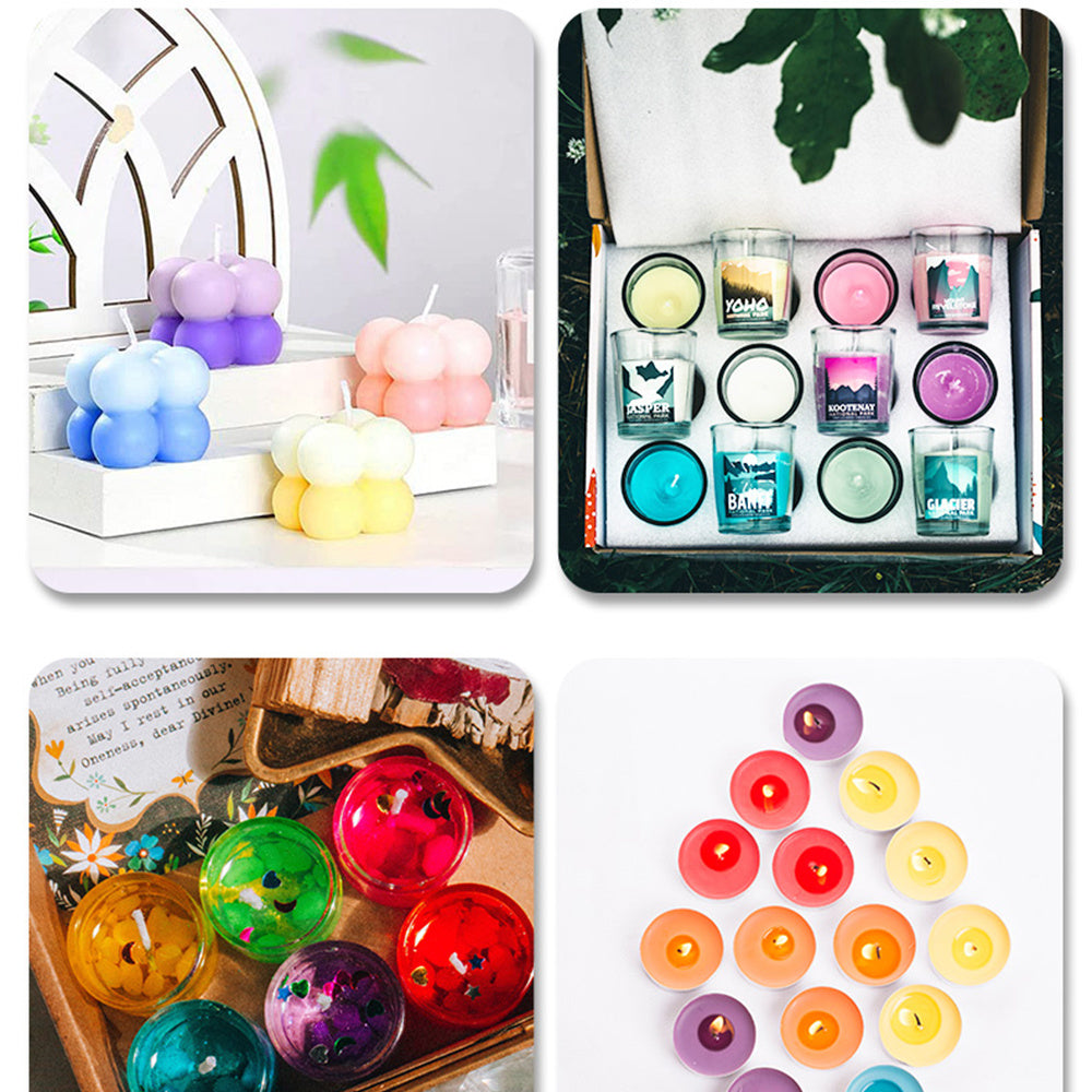 30-Piece Candle Dye Kit - Liquid Colorants for DIY Candles