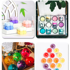 30-Piece Candle Dye Kit - Liquid Colorants for DIY Candles
