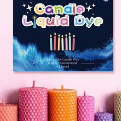 30-Piece Candle Dye Kit - Liquid Colorants for DIY Candles