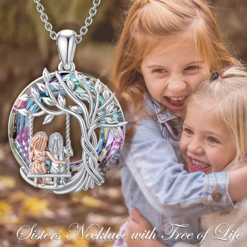 Granddaughter Tree Of Life Pendant Necklace & Card Set