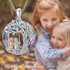 Granddaughter Tree Of Life Pendant Necklace & Card Set