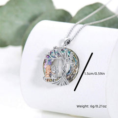 Granddaughter Tree Of Life Pendant Necklace & Card Set