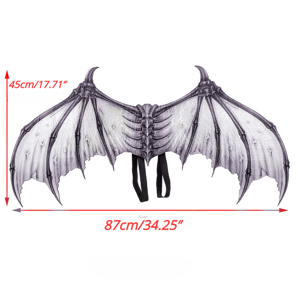 Foldable Demon Bone Wings for Halloween Party