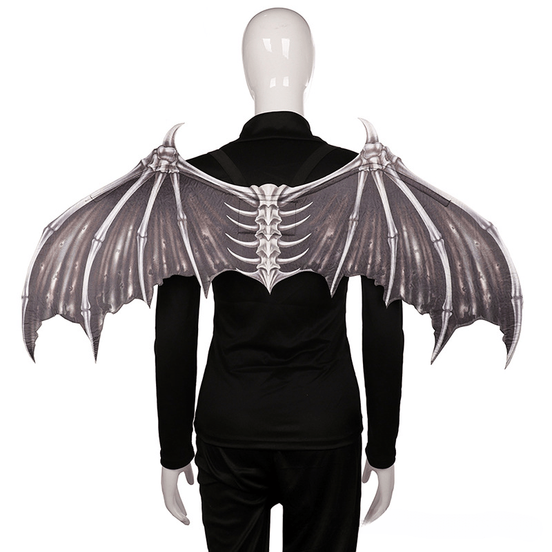 Foldable Demon Bone Wings for Halloween Party