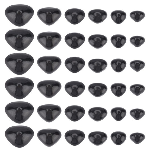 294pcs Plastic Doll Noses Craft Eyes For Crochet Toy Stuffed Animals 7 5x9x4mm