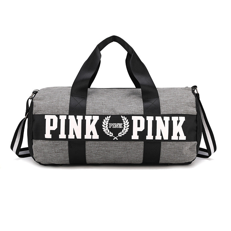 PINK Portable Travel Outdoor Handbag Large Capacity