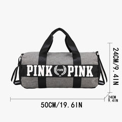 PINK Portable Travel Outdoor Handbag Large Capacity
