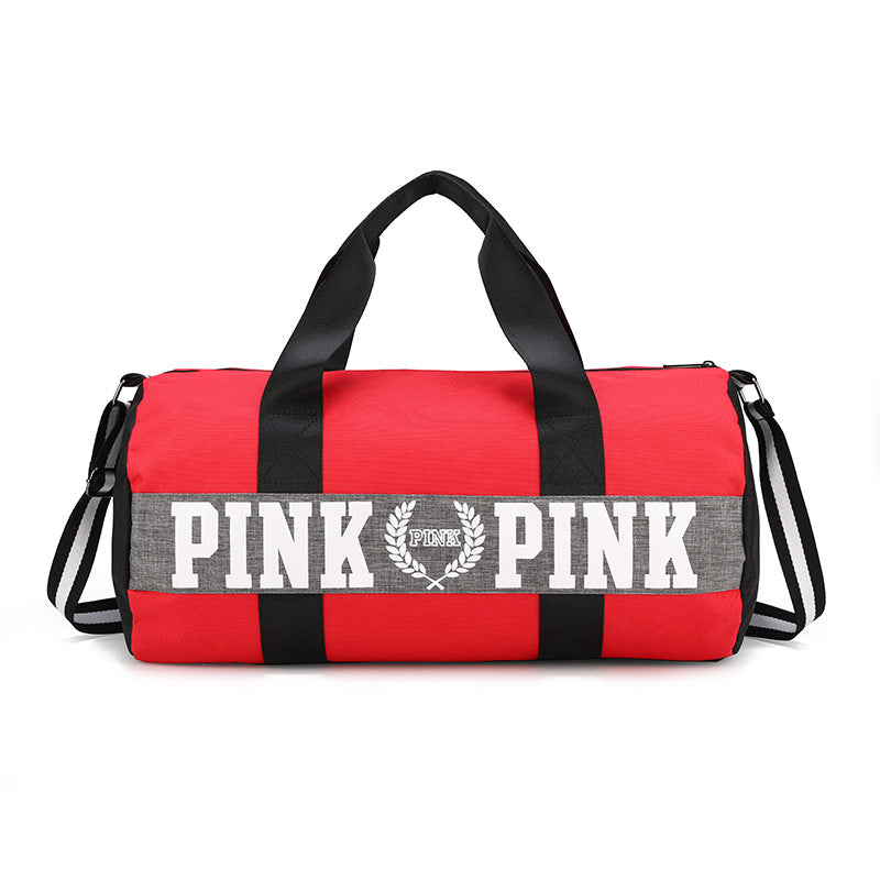 PINK Portable Travel Outdoor Handbag Large Capacity