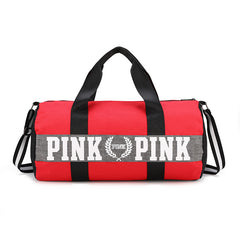 PINK Portable Travel Outdoor Handbag Large Capacity