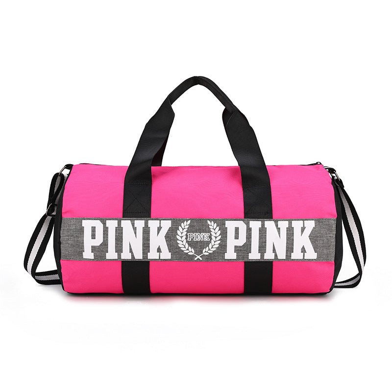 PINK Portable Travel Outdoor Handbag Large Capacity