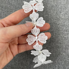 Baby Girls Lace Flowers Hairband Headwear Accessory