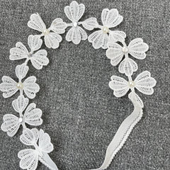 Baby Girls Lace Flowers Hairband Headwear Accessory