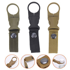 Outdoor Tactical Water Bottle Hook for Mountaineering