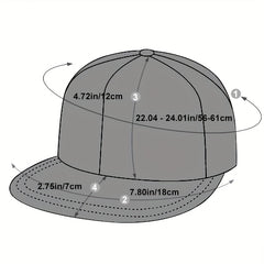 Helmet Man Embroidery Baseball Cap Hip Hop Casual Snapback Hat