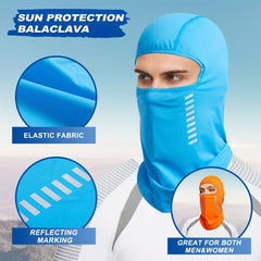 Breathable Full Face Balaclava for Men Quick Drying Neck Cover