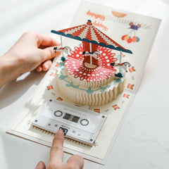 Musical Birthday DIY Audio Card Personalized Recordable Greeting Cassette