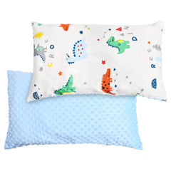 2pcs Baby Toddler Pillowcases Cot Bed Pillow Pair Cases 40X Soft Breathable Kids