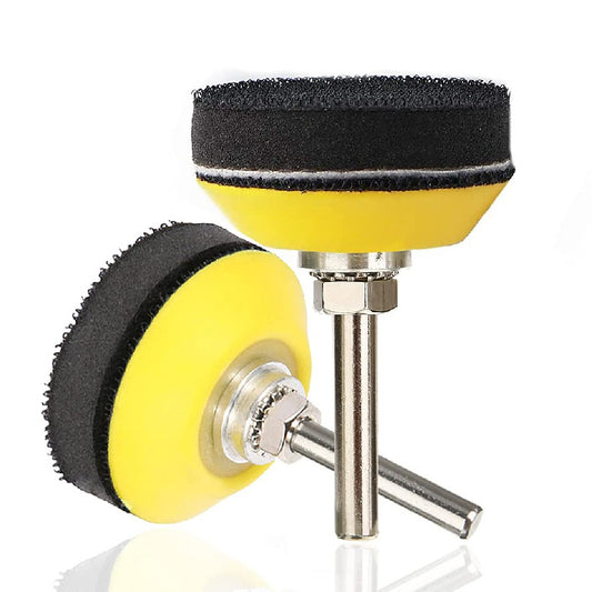 2pcs 2 Hook and Loop Sanding Backing Pads with Shank Adapter
