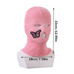 Colorful Full Face Ski Mask for Warmth & Style