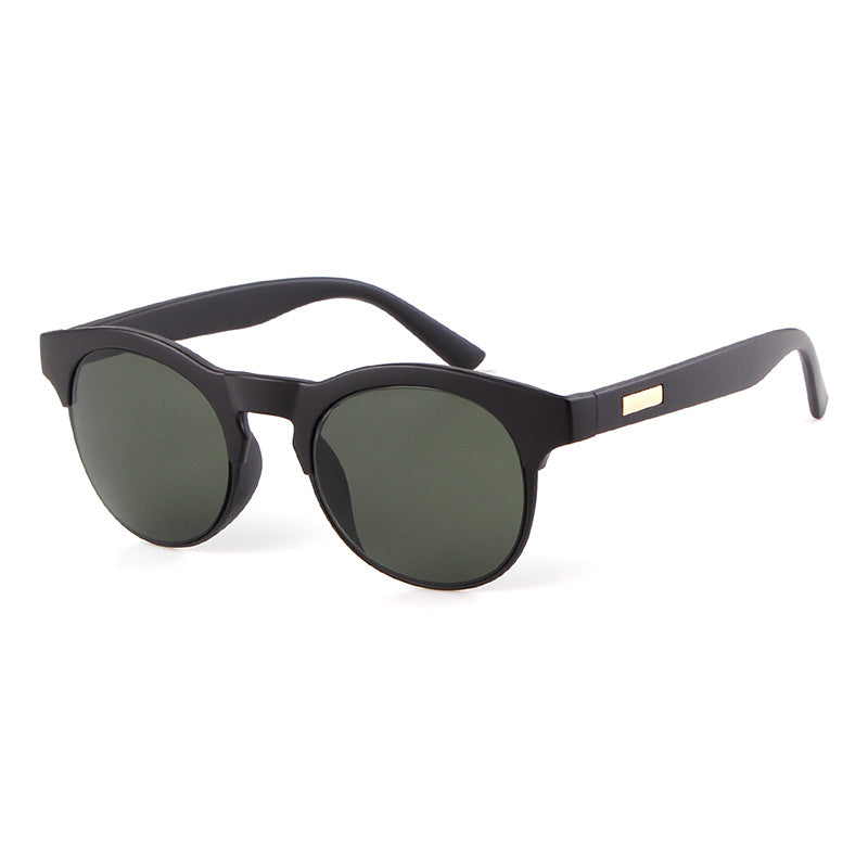 Round Sunglasses Retro Mirrored UV400 Sun Shades Glasses For Driving
