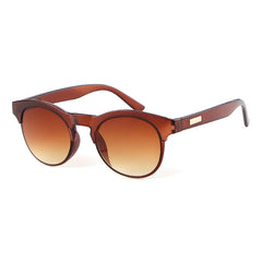 Round Sunglasses Retro Mirrored UV400 Sun Shades Glasses For Driving