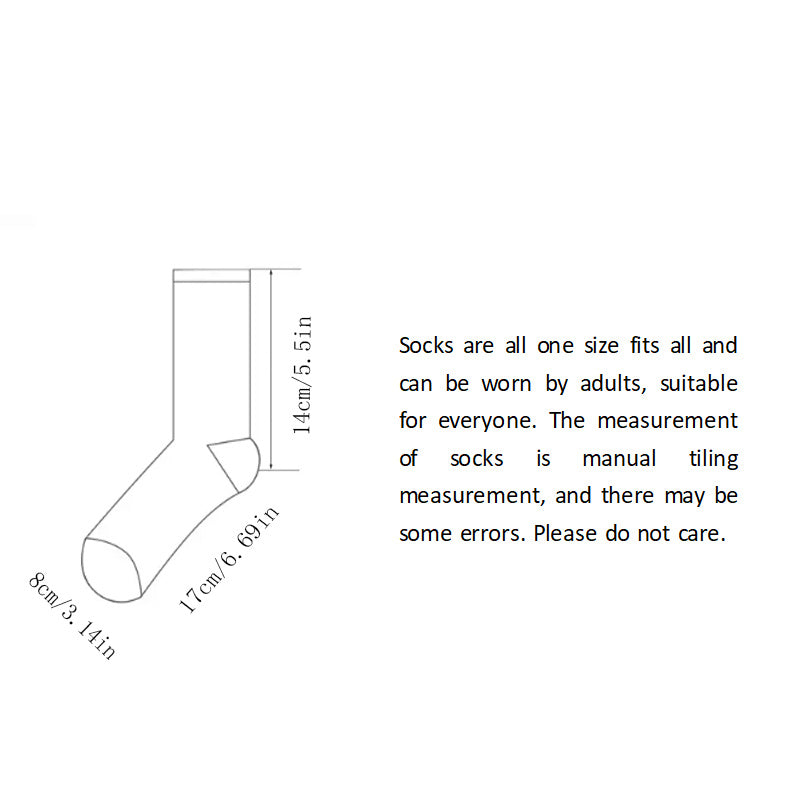 Men's Mid Crew Sport Socks Non Slip Shock Absorption