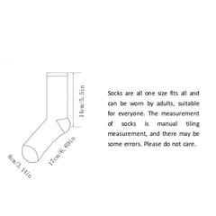 Men's Mid Crew Sport Socks Non Slip Shock Absorption