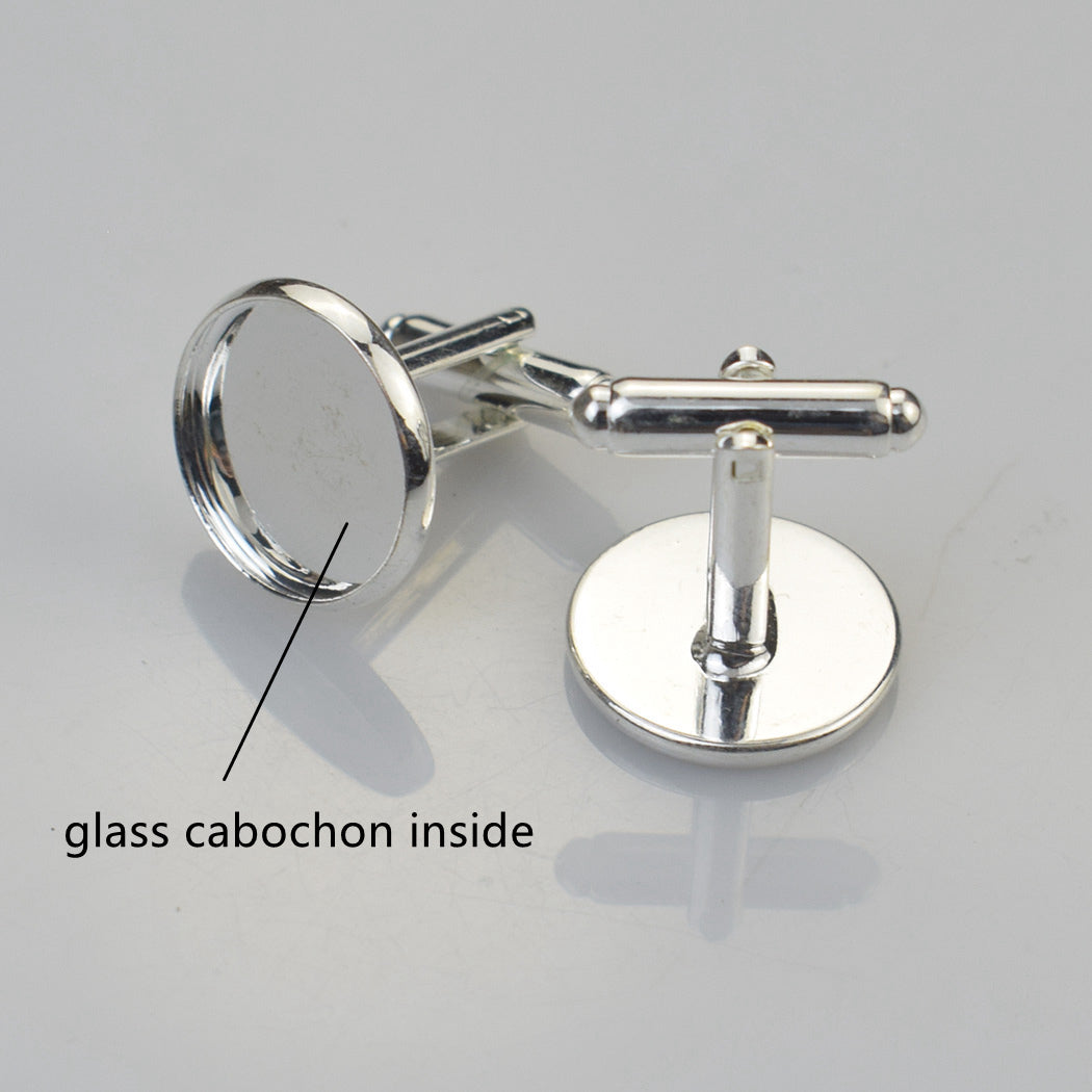 Solar System Galaxy Cufflinks Men's Wedding Shirt Accessories Gift