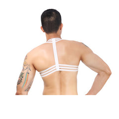 Men's Exotic Muscle Strap Elastic Chest Harness