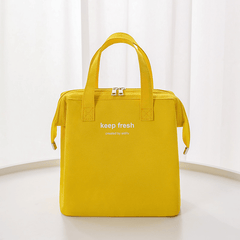 Square Insulated Lunch Box Reusable Satchel Lunch Bag