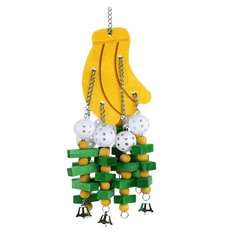 Parrot Wood Banana Building Block Toy