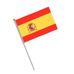 Small Portable Waving Flags for Football Fans Polyester Flag 21