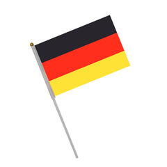 Small Portable Waving Flags for Football Fans Polyester Flag 21