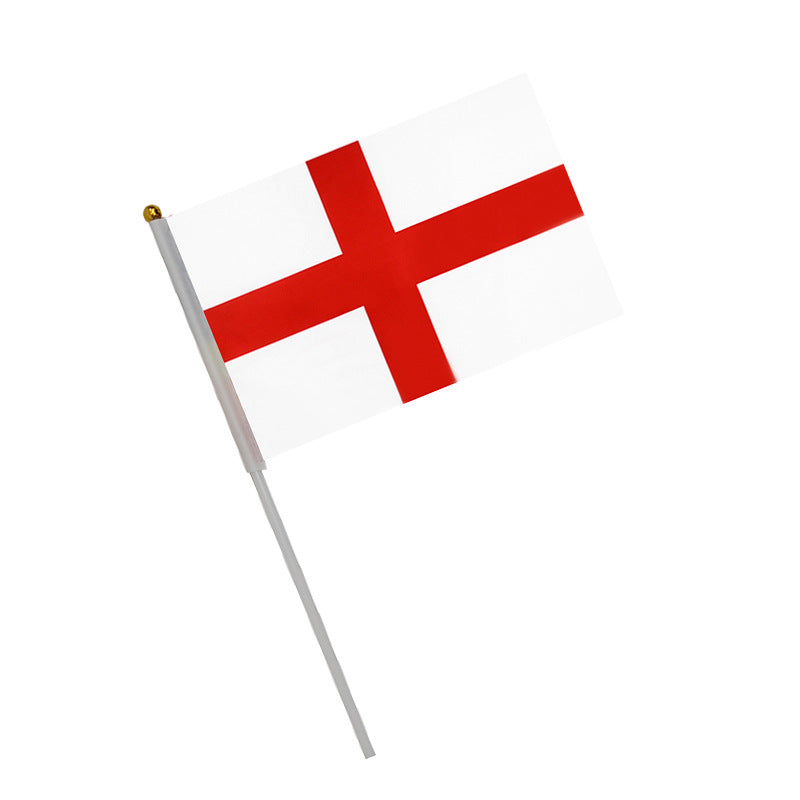 Small Portable Waving Flags for Football Fans Polyester Flag 21