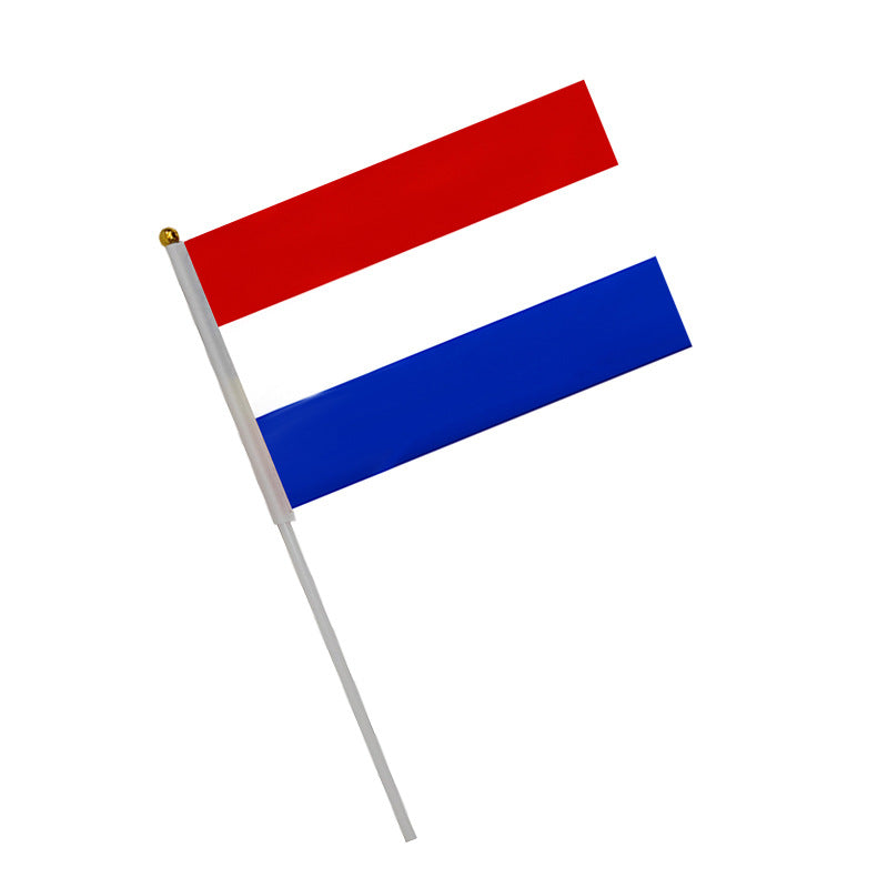 Small Portable Waving Flags for Football Fans Polyester Flag 21