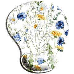 Flower Mouse Pad Wrist Guard Ergonomic Non-Slip Table Pad