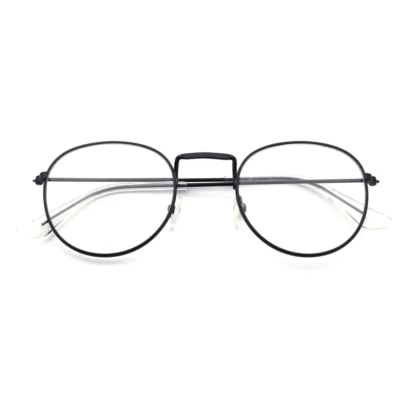 Round Clear Lens Glasses Women Retro Spectacles Frame