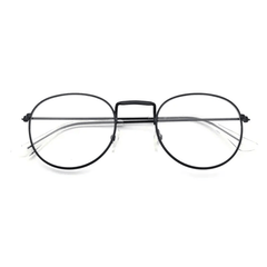 Round Clear Lens Glasses Women Retro Spectacles Frame