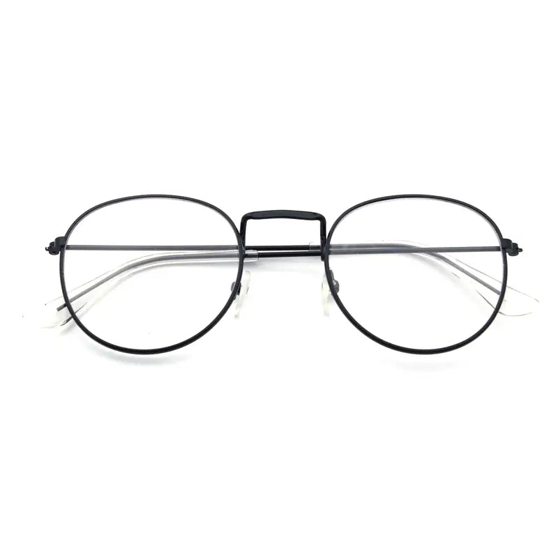Round Clear Lens Glasses Women Retro Spectacles Frame