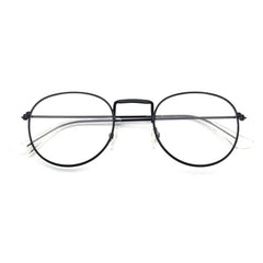 Round Clear Lens Glasses Women Retro Spectacles Frame