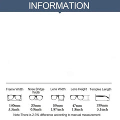 Polygon Anti Light Glasses Metal Frame