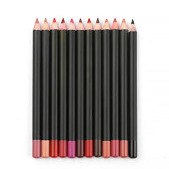 Matte Lip Liner Pencil in 18 Colors - High Pigmented & Smudge Proof