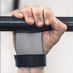 Leather Weightlifting Hand Protector Gloves - Improve Grip, Protect Hands