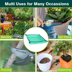 1pc Planting Mat PE Gardening Potting Mat Waterproof Foldable Plant Pad