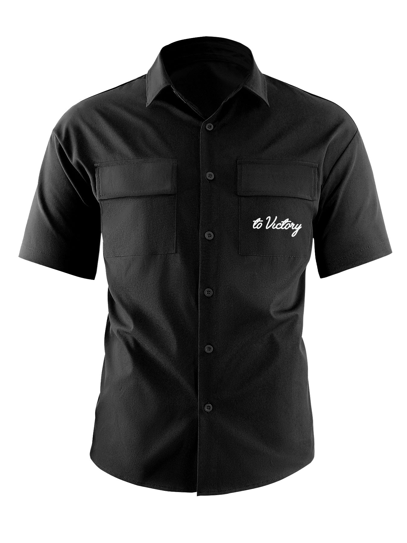 Men's Casual Short Sleeve Shirt With Chest Pockets - Summer Vacation Resort Tops