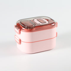 2 Layer Stackable Bento Box for Adults Leak Proof Lunch Container