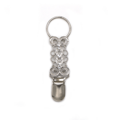 Vintage Metal Hat Clip On Bag Holder for Travel