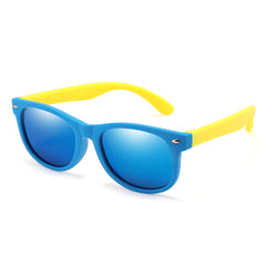 AIELBRO Kids Polarized Sunglasses Soft Rubber Frame